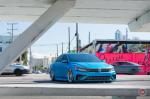 Volkswagen Passat in Blue on Vossen Wheels (LC-109T) 2017 года
